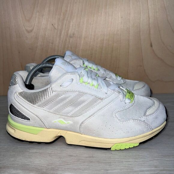 Adidas ZX 4000 'Off White Hot Lime' EE4762 Youth 5 Women's 6 - Picture 4 of 11